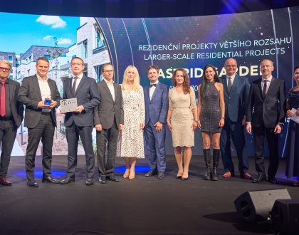 Astrid Garden byl oceněn v soutěži „Best of Realty – Nejlepší z realit 2024“